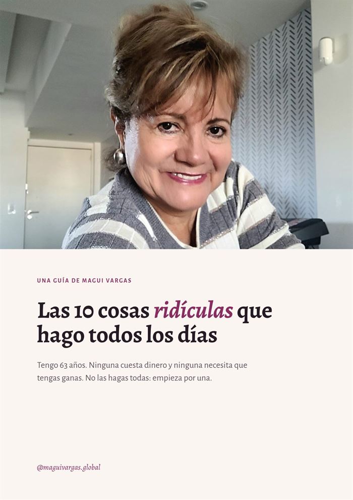Portada de la guía: Las 10 cosas ridículas que hago todos los días